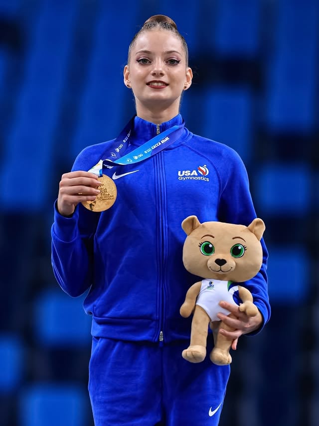What a start to the Junior Rhythmic Pan American Championships & Tournament!➡️ The United States takes Team Gold with Anna Filipp finishing first in the All-Around!➡️ Teammate Josephine Weber also earns a fourth place AA finish!➡️ Team USA has advanced two gymnasts to all four Apparatus Finals!➡️ Our 2013 Tournament Team finished with a Silver medal & will be represented in each Apparatus Final! 📸 @ricardobufolin by @usagym