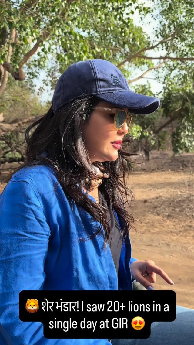 I am still pinching myself! Today, Gir completely blew my mind. Spotting a single lion is a core memory, but witnessing an entire royal family—more than 20 lions, lionesses, and adorable little cubs all in a single day—is just pure luck and magic. From reversing our car for a massive male lion to watching cubs play in the wild, the king of the jungle truly put on a show for us today. Gir, you have been absolutely unforgettable! 🐾🌲#GirNationalPark #AsiaticLions #WildlifePhotography #IncredibleIndia #SafariDiaries BigCats IntoTheWild