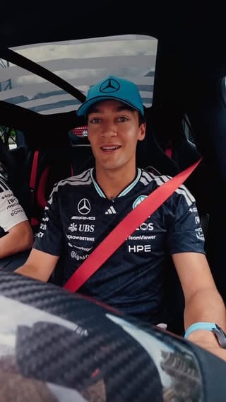 Go for a drive with George and Kimi in the brand new Mercedes-AMG GT 4-Door Coupé. 🤩

#MonacoGP #MercedesAMG #SOAMG #AMGGT