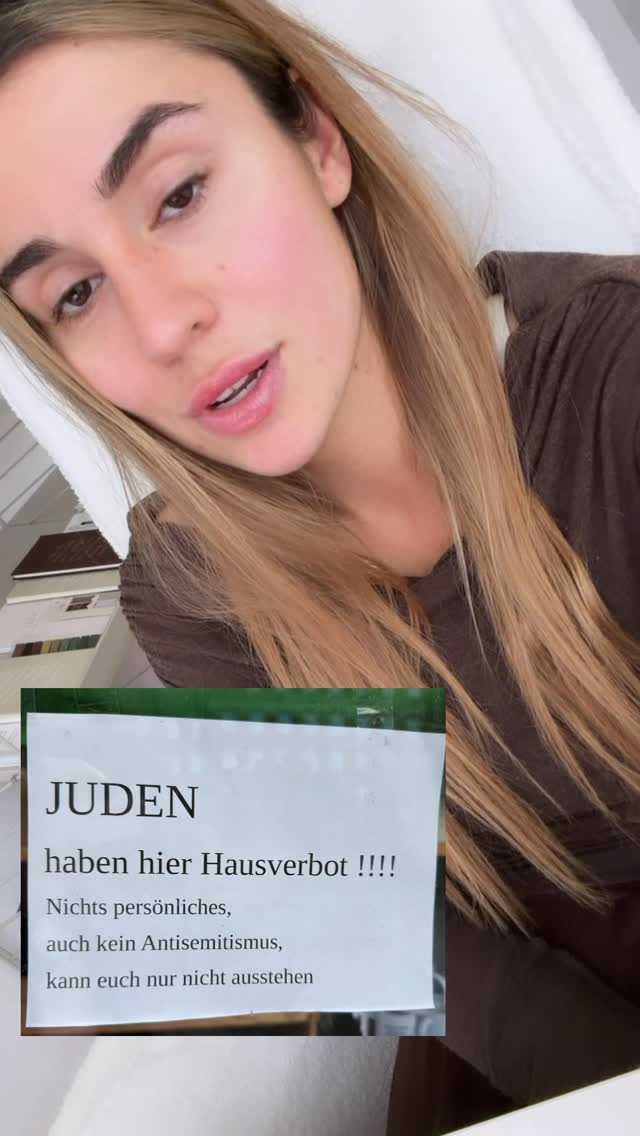 Judenhass in Deutschland. - Ich als Iranerin halte dagegen und stehe für ein für verfolgte Juden in diesem Land! 🇮🇱
