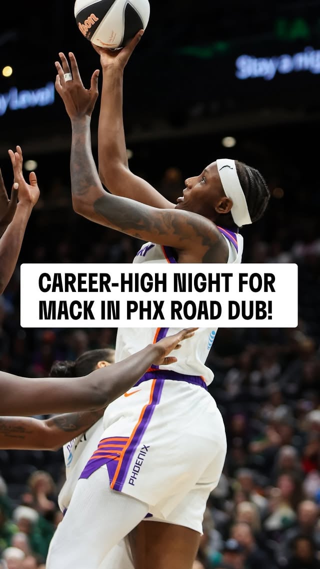 Natasha Mack owned the paint in Phoenix’s first Commissioner’s Cup win of the season 😤Mack recorded a career-high 16 PTS to go along with 10 REB and 3 BLK while shooting a perfect 7-of-7 from the field! #WNBASeason30 | 2026 WNBA Commissioner’s Cup presented by @coinbase by @usanetwork