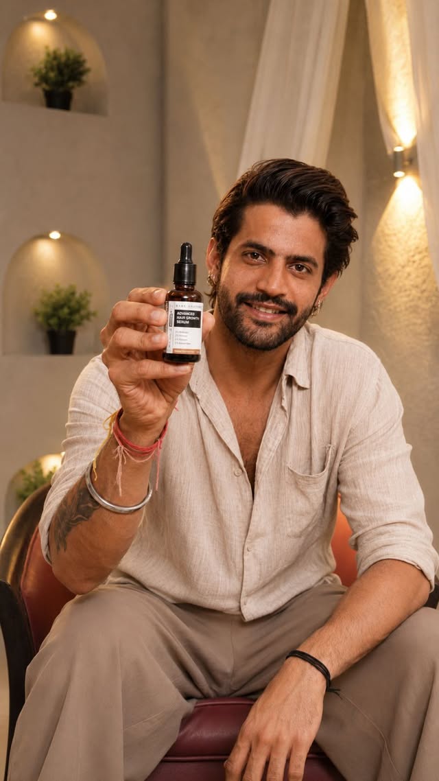 Show ke baad realize hua ki hair care ko seriously lena padega.

Tabse I’ve been using @bareanatomy.haircare Hair Growth Serum consistently. And honestly hair healthier and fuller feel ho raha hai. 

Shop now on @mynykaa 

[Bare Anatomy advanced hair growth serum, Best
Hair growth serum, Best hair growth serum for women, Advanced hair growth serum,
Rosemary hair serum, Redensyl hair serum, hair growth , bare anatomy]