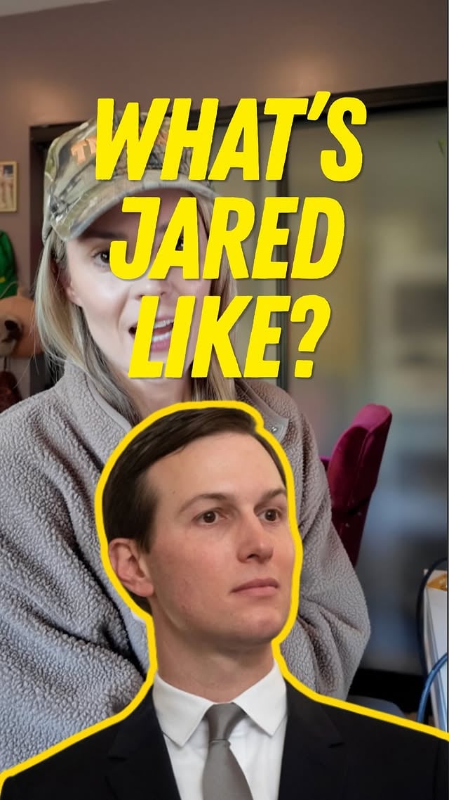 Your turn. What’s Jared Kushner like? #reels #comedy #funny #patrickbateman #poetry by @gracehelbig