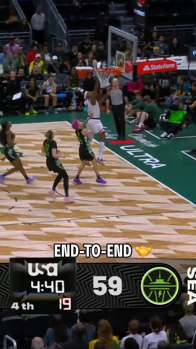 Mack BUCKETS 😤Kahleah Copper comes away with the steal, Alyssa Thomas pushes it ahead and Natasha Mack finishes at the rim to give her 16 PTS and the Mercury scoring lead.PHX-SEA | USA Network | 2026 WNBA Commissioner’s Cup presented by @coinbase by @usanetwork