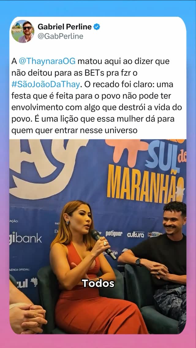 A @thaynaraog mostrando como se faz