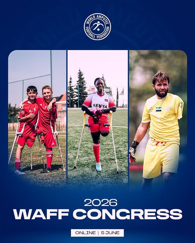 🌍 WAFF Congress 2026Tomorrow, members from across the global amputee football community will come together online for the World Amputee Football Federation Congress.Together, we continue to shape the future of amputee football. ⚽️🩼#AmputeeFootball by @worldamputeefootball