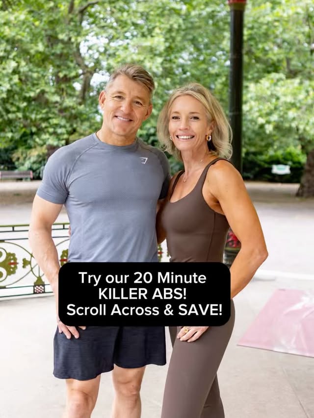 🔥KILLER ABS!! SAVE this for your next core workout✅ Scroll across for the circuit....

I loved doing this one with @benshephardofficial in the park, it's harder than it looks‼️
(We have a beginner ABS version coming soon too 🙌)

Give me a 💪🏻below if you try it - which exercise is your favourite? Don't forget the🖐️at the end!

Here's the circuit👇 
✅ 3 sets
⏱️ 20 secs of each exercise & 10 secs rest 
⚠️ Repeat all the exercises in turn & then repeat 

▶️Flutter kicks 
▶️Bent knee jack knife
▶️Commandos
▶️V sits
▶️Reverse curls
▶️Single AB bikes (both sides)
▶️Crunch pulses 
▶️Low plank dips
▶️3 point plank (both sides)
▶️Ankle taps 
▶️Hollow hold 

🙏 @thestylephotographer 
📍 Battersea Park
#killerabs #20minabsworkout #20minabs #absworkout #absday