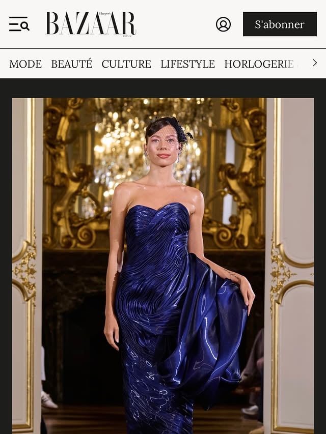 @bazaarfrance @anayacollection #parisfashionweek #pfw by @anayacollection