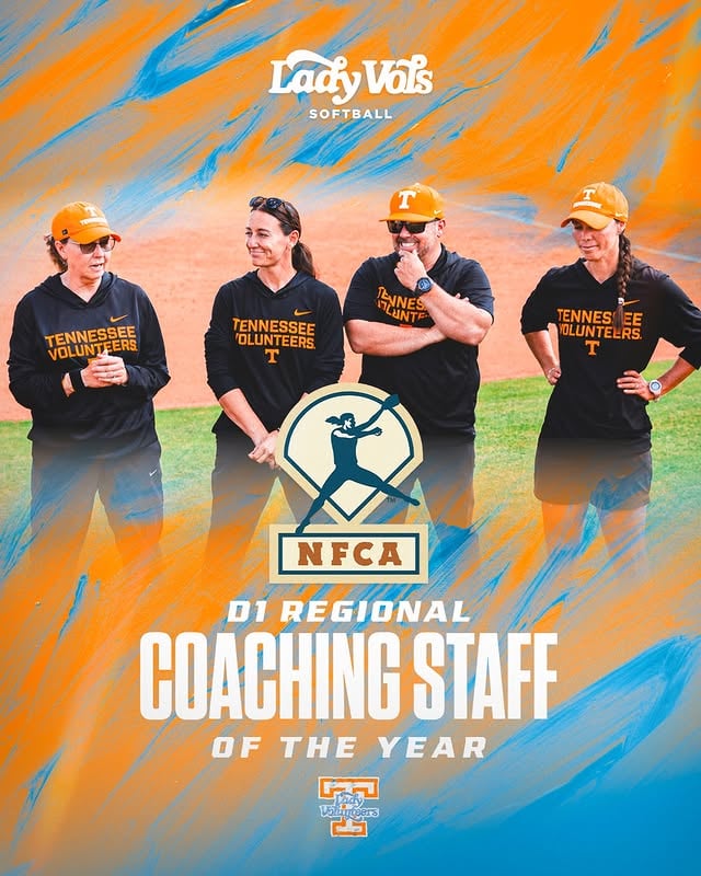 The top staff in the NFCA Mid-Atlantic Region! by @vol_softball
