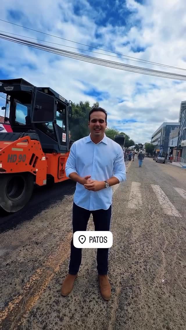 Dia de muitas entregas aqui pelo Sertão da nossa Paraíba! Pra frente, sempre! 

#prafrente #patos #sertão