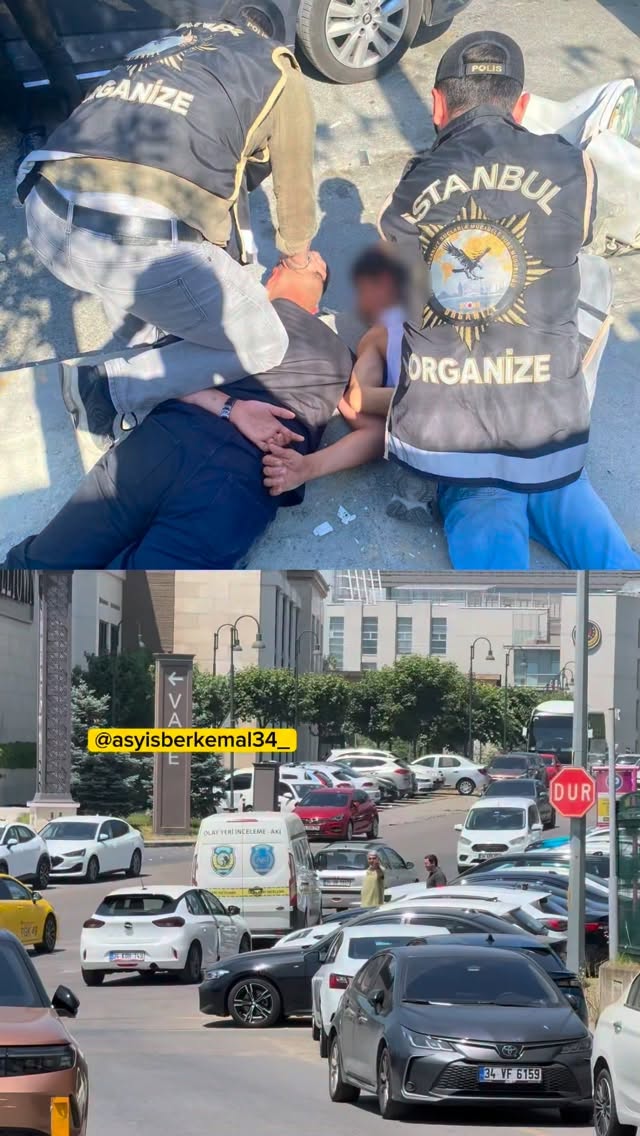 Otokoç Genel Müdürlüğü’ne silahlı sal-dırı düzenleyen şahısların gözaltına alındığı anlar.