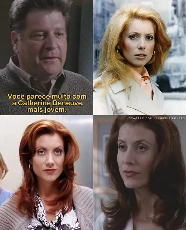 No episódio 20 da 2ª temporada, o marido de uma paciente compara Addison à atriz Catherine Deneuve. Isso foi escrito no roteiro porque Kate Walsh foi comparada a Deneuve durante toda a sua vida. #GreysAnatomy by @lexipedia_lovers