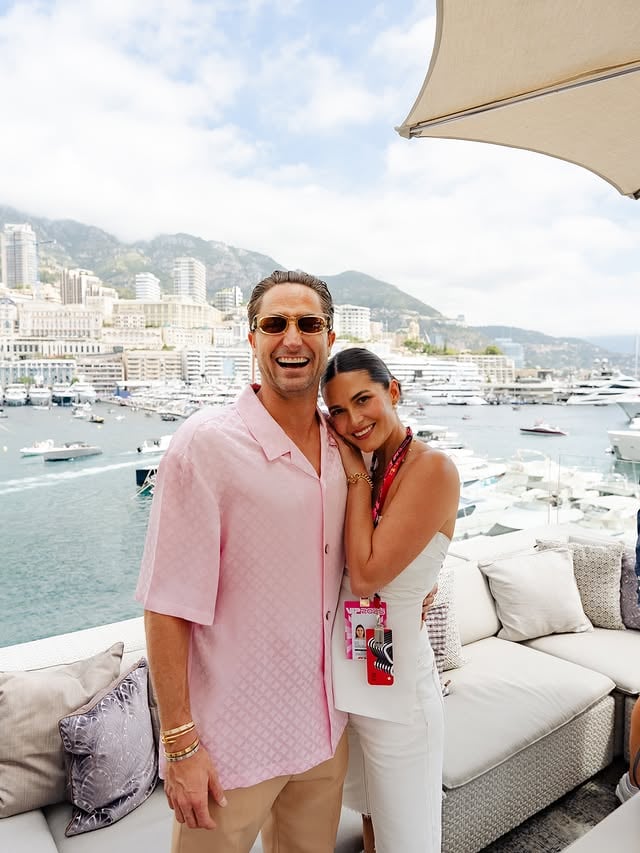 TOUCH DOWN MONACO SO GOOD TO HAVE MY ANGEL WITH ME @chloe.fisher 🇲🇨 @redbull THANKS FOR HAVING US ❤️❤️❤️ @f1