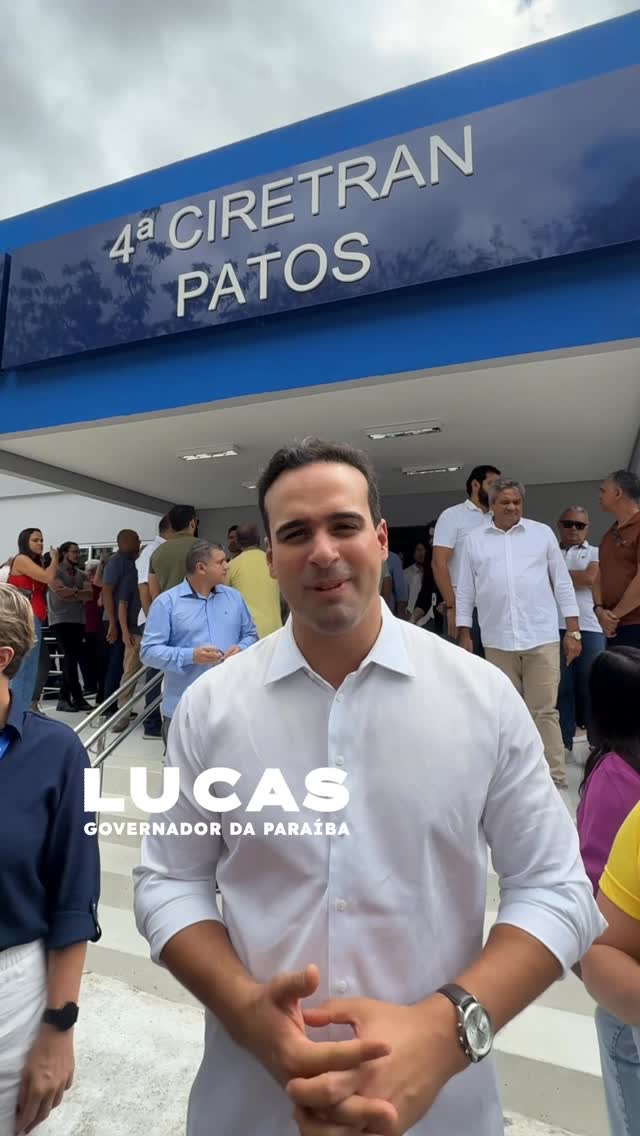 A 4ª Ciretran de Patos está de cara nova: mais moderna, mais confortável e preparada para atender melhor os paraibanos do Sertão. Pra frente, sempre!

#prafrente #patos #sertão
