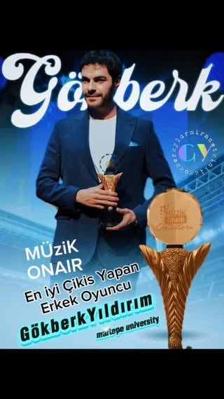 گوکبرک ییلدیریم جایزه "بهترین بازیگر مرد نوظهور" را در شب اهدای جوایز Müzik Onair از آن خود کرد! 🏆✨
این موفقیت غرورآفرین را به او تبریک می‌گوییم!
@gokberkyildirim 🌙🇹🇷
@selinkokagency💜