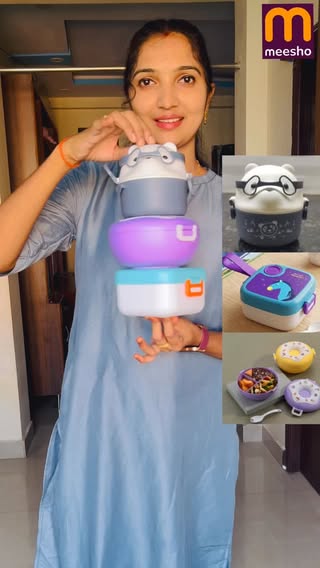 Kids cartoon theme lunch box @meeshoapp Comment ‘link’ to get 🔗 ...#kidslunchbox #meeshohaul❤️ #meeshofinds2026❤️ #viralreels #explorepage✨ by @veeha_veerendra