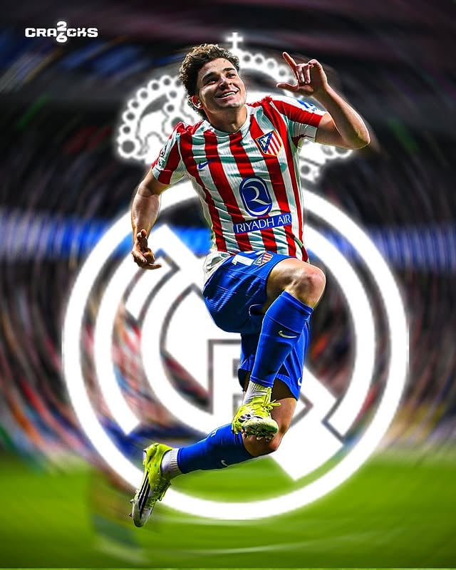 🚨💰ÚLTIMA HORA: EL MADRID ROMPE EL MERCADO POR JULIÁN

Real Madrid presentó una oferta de 150 millones de euros por Julián Álvarez, pero Atlético de Madrid la rechazó de inmediato. ❌

La postura del conjunto rojiblanco es clara: quien quiera al argentino deberá pagar su cláusula de rescisión. 💰🔴⚪