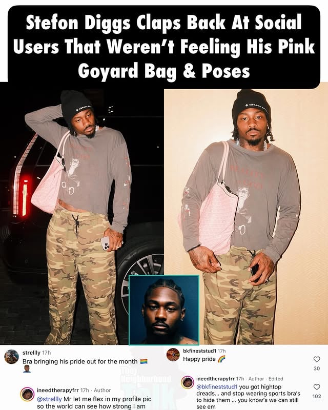 Y’all on Stefon Diggs spam page pissing him off over this bag! Thoughts? 🫩😩