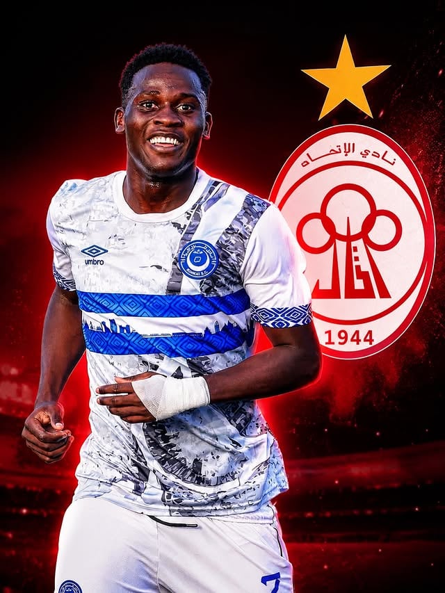 🚨🚨 𝐁𝐑𝐄𝐀𝐊𝐈𝐍𝐆: Klabu ya Al-Ittihad ya Libya,imefikia makubaliano binafsi na winga wa Al Hilal,Jean Claude Girumugisha (21).

Ittihad wamekubali kumpa mchezaji huyo $500k (tsh 1,302,501,500) kama pesa binafsi ya kusaini (sign on fee) kisha watamlipa mshahara wa $80k  sawa na (tsh 208,400,240) kila mwezi.

Mchezaji huyo tayari amekubali hiyo ofa ya Ittihad kilichobaki ni Ittihad kumalizana na klabu yake ya Al Hilal na ofa ya $2m (tsh 5,210,006,000) itatumwa muda wowote kuanzia sasa.

Kaa karibu na @usajili_na_hansrafael14