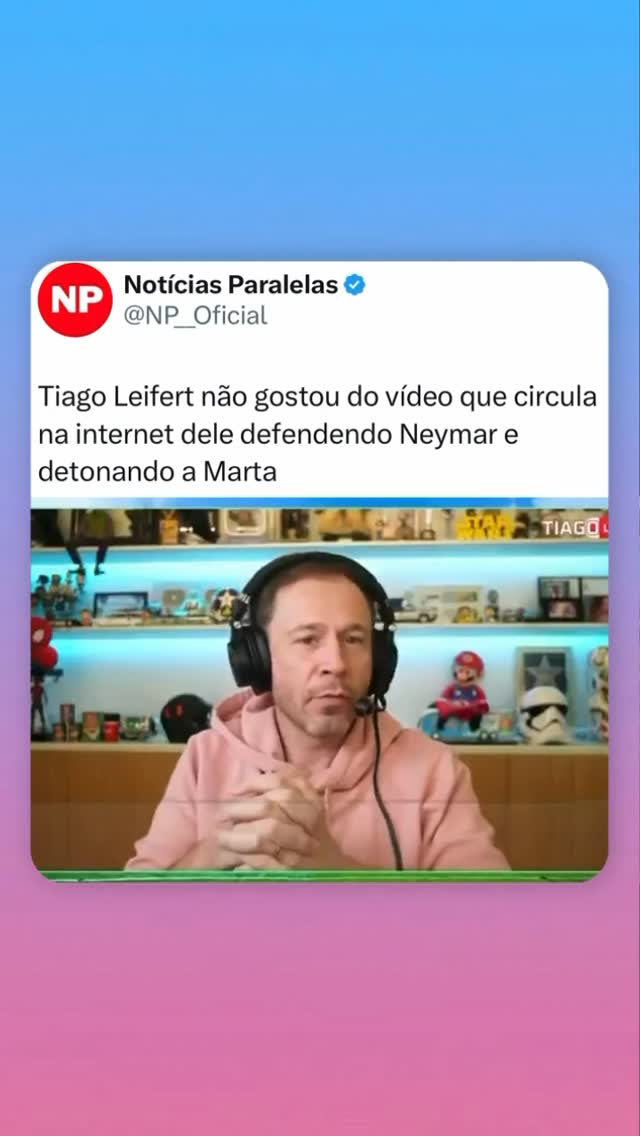 Não iremos legendar