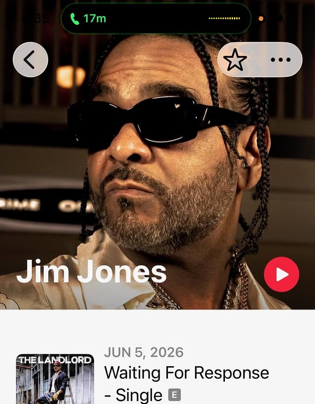 “Waiting for Response” out now all platforms Incase yal ain’t hear me clearly I said wht I said lol Landlord th Album June12th by @jimjonescapo