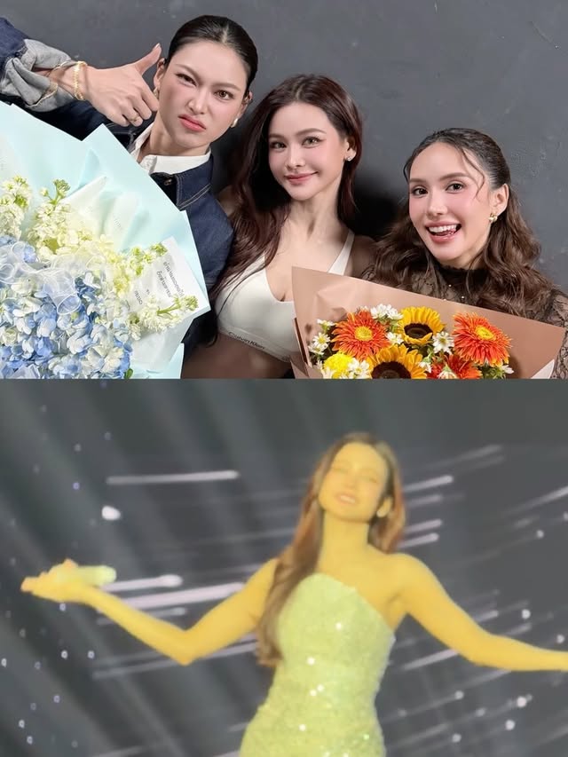 ยินดีกับหัวหน้าทัพคนเก่งกับคอนเสิร์ตครั้งที่ 3 ภูมิใจแบบไม่รู้จะภูมิใจยังไง ดีใจที่มีพี่คอยเป็นแบบอย่างให้เรา หนูจะพูดทุกครั้งว่าพี่คือแรงบันดาลใจ พี่คือโรลโมเดล พี่คือตัวอย่างของคนที่เลือกใช้ชีวิตจนประสบความสำเร็จ และหนูก็เชื่อว่าพี่คงรู้สึกมีความสุขสุดๆที่ภาพวันนี้ ของ อิงฟ้า มหาชน กับแฟนคลับของพี่ที่ยังคงเหนียวแน่นและภูมิใจในตัวพี่มากๆเช่นกัน เค้าคือความสุขของพี่ พี่คือความสุขของพวกเค้า หนูอิ่ม หนูล้นกับความรู้สึกแบบนี้มากๆ กับคนที่คู่ควรกับความรักที่สุด 

และหนูขอบคุณพี่ฟ้ามากๆนะคะ ที่นึกถึงหนู ถึงพี่เชล กับโอกาสที่รู้สึกเป็นเกียรติ ในการมาเป็นแขกรับเชิญกับบทบาทที่เป็นตัวหนูมาก555555 ดีใจที่พี่เชื่อใจ และคอมพลีทที่คนดูชอบค่ะ 🥰 

ขอบคุณที่พี่เลือกให้หนูมาใส่ชุด หนุมาน ที่เป็นชุดของพี่ที่เคยใส่ไปประกวดรอบอินเตอร์ เพราะชุดนั้น รอบนั้น ทำให้หนูมีไฟในการมาประกวดมิสแกรนด์ และคิดไม่ถึงว่าวันนี้จะได้มีโอกาสใส่ในงานคอนของพี่ 

ขอบคุณพี่ฝ้าย น้องชาล้อต ที่หาเพื่อนเต้นอยู่ตลอด ซึ่งชวนถูกคนมาก 🤣 

และสุดท้าย อยากพูดถึงพี่เชล ที่วันนี้หนูได้เห็นอีกหนึ่งสกีลทอง ที่หลายๆคนยังต้องอึ้ง คือการเป็นพิธีกรในงานคอน พูด3ภาษา ตั้งแต่เช้าจนถึงเย็น แบบไม่มีสคริปท์ รู้ว่าทั้งตื่นเต้น ทั้งกังวล แต่อย่างที่เราบรีฟกัน หนูเชื่อว่าพี่ทำได้ เค้าเลือกเราแล้ว ไมค์อยู่ในมือเรา เราเป็นคนคุม 555555 อยากร้อง อยากพูด ปล่อยจอย สนุก นี่คือคอนของเพื่อน ของพี่น้องเรา เสิร์ฟเต็มที่ และหนูจะคอยกรี้ด คอยเชียร์อยู่ข้างล่าง และพี่เก่งมากกกกกกก เล่นละครลายใหญ่แบบละครเวทีด้วยกันครั้งแรก ของจริงตื่นเต้นจริง หลังเวทีสั่นงิกๆ ไม่หยุด 555555 งานหน้าต้องเป็นคอนเราแล้วล่ะ 🤣🤣 คงมันส์น่าดู 

#อิงฟ้ามหาชนคอนเสิร์ต3 
#engfalegacymahachon3