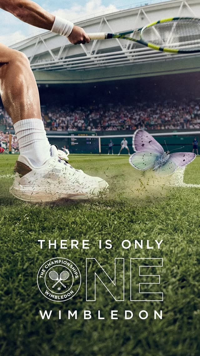 The Championships 2026. Where Beauty Meets the Battle.

There is Only One Wimbledon 🦋