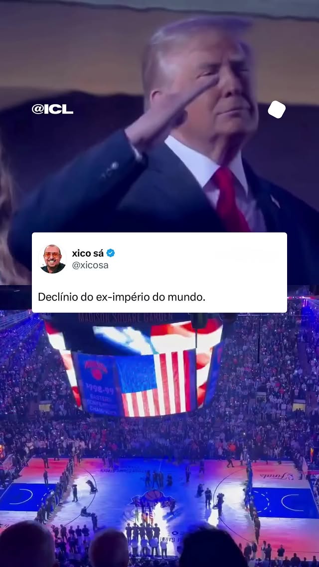 Em mais um sinal de impopularidade, o presidente dos EUA, Donald Trump, foi vaiado por torcedores do New York Knicks em Madison Square Garden, nesta segunda-feira (8), antes do terceiro jogo contra os San Antonio Spurs.

Para @xicosa, para além da vaia, o ato foi mais um indício do declínio de Trump e seu governo. E aí, concorda com o jornalista e apresentador do @icl.noticias?