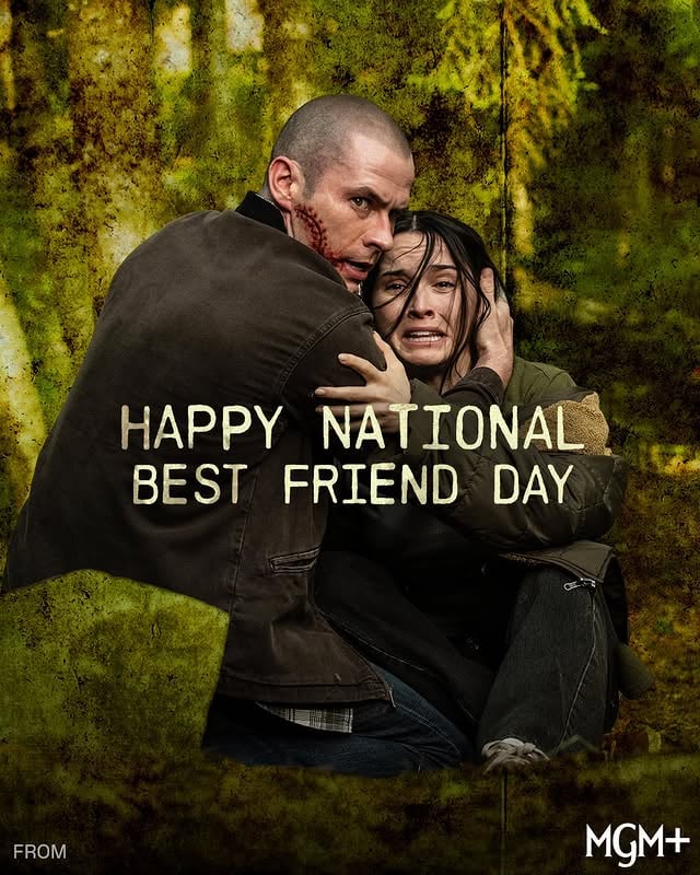 The duo that gets through every nightmare together >>> Happy National Best Friend Day ❤️ #FROM on #MGMplus.