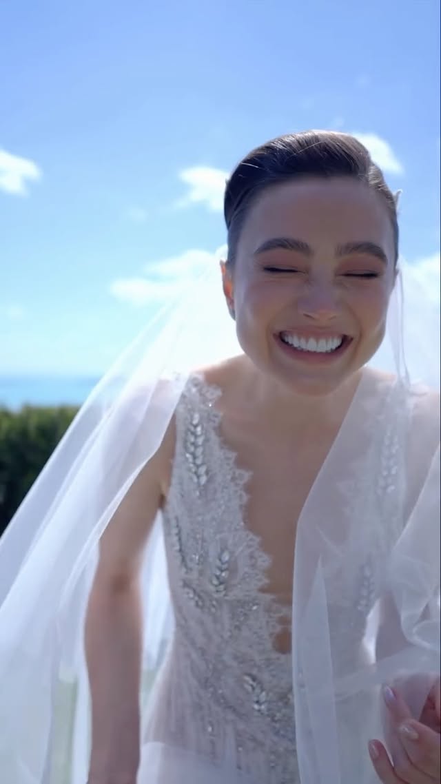 A little girl dream.👰🏻‍♀️
A grown woman choice.
This moment has finally come.

I’m a Mrs. now. 

And honestly… I still can’t believe I get to call him my husband❤️

Video:@lespanchyshyn 
#marinamazepa #wedding #lovestory