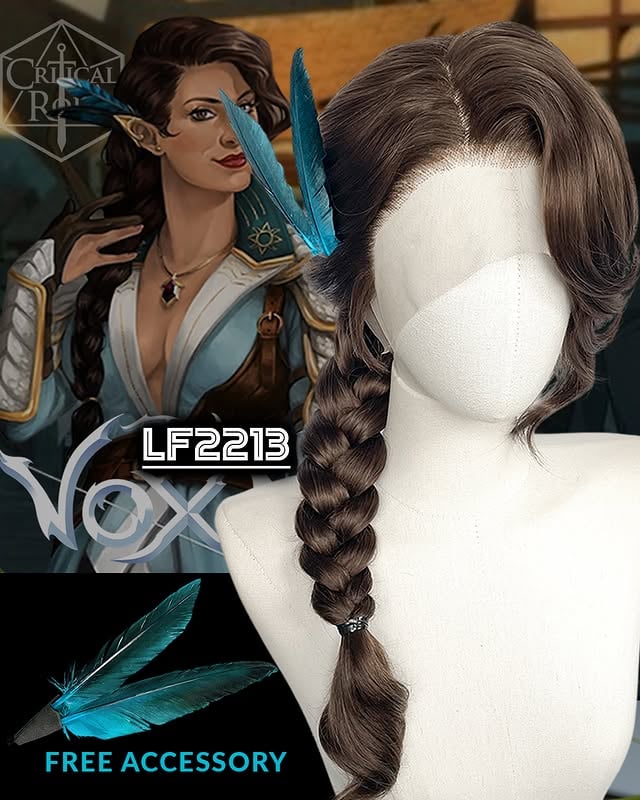 🔥🔥🔥 New Arrival: LF2213 Inspired by Critical Role The Legend of Vox Machina Season 4 Vex'ahlia👉Shop at link in bio > Search LF2213#wigisfashion #wigs #lacefrontwigs #cosplaywig #lacewigs #gorgeoushair #hairstyle #haircolor #fashionhair #criticalrole #thelegendofvoxmachina #criticalrolecosplay #criticalrolefanart #dnd #roleplay #vexahlia #vexahliacosplay #vex #vexcosplay #criticalrolecosplayer #voxmachinacosplay #voxmachina #elf #braidstyles #braid #brunette by @wigisfashion