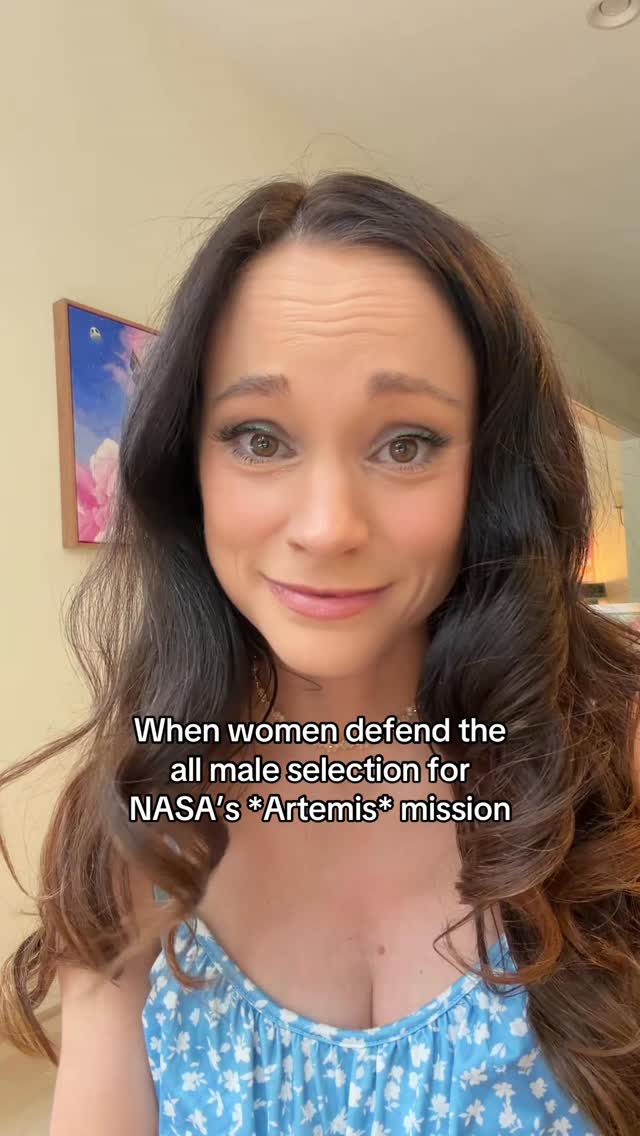 “It’s a complex process and NASA chose the most qualified!” Sure, Jan. Certainly nothing to critique or unpack here.