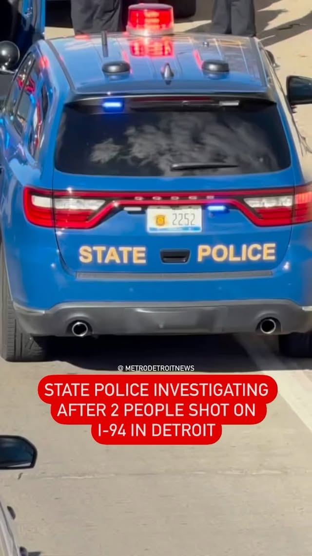 🚨Two people were injured in an overnight freeway shooting on I-94 in Detroit, according to Michigan State Police.Troopers said the shooting happened around 1:00 a.m. Tuesday on the westbound I-94 near Chalmers.Both victims were taken to a local hospital for treatment. Their conditions have not been released.Michigan State Police said the investigation remains active as troopers work to determine what led up to the shooting. Westbound I-94 has since reopened to traffic.Anyone who witnessed the shooting or has information is asked to contact Michigan State Police.Tuesday’s shooting marks at least the sixth reported freeway shooting across Southeast Michigan since May 1, 2026. It also comes just days after another I-94 freeway shooting, when a driver was injured after gunfire struck a vehicle multiple times on eastbound I-94 near Harper Avenue in Detroit. by @metrodetroitnews