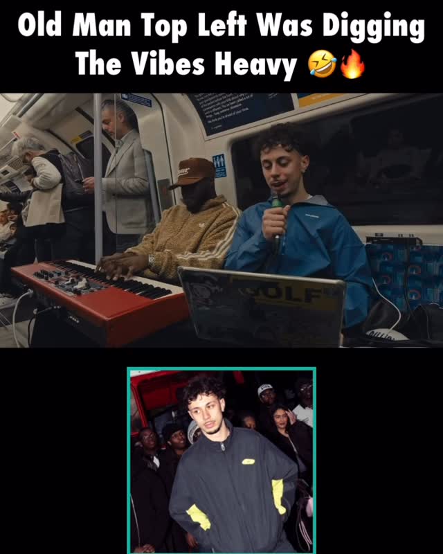 UK artist @reubenazizzz recently went viral for performing on the tube for people going home 🔥