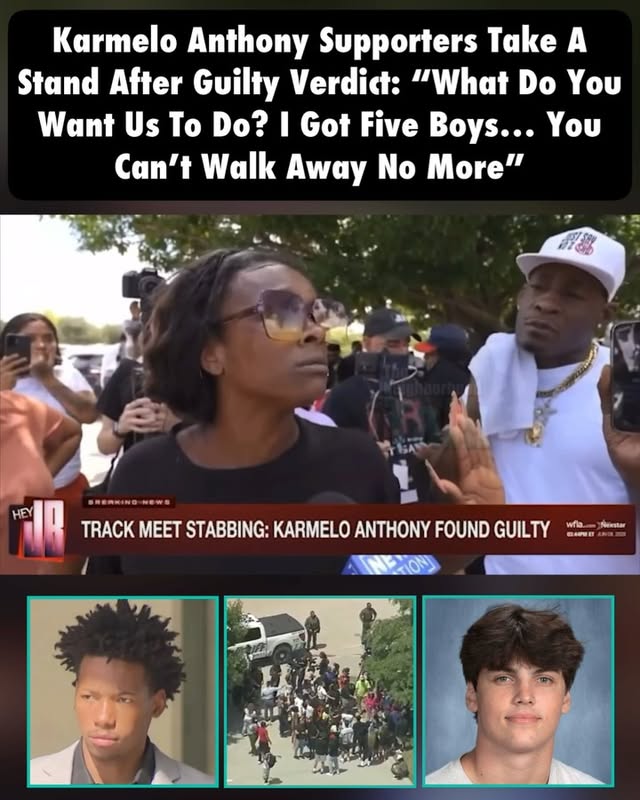 Neighbors, emotions ran high outside the courthouse after Karmelo Anthony was found guilty in the fatal stabbing of Austin Metcalf. Thoughts? 🎥: @lawandcrime @newsnationnow @wflajb @livenowfox