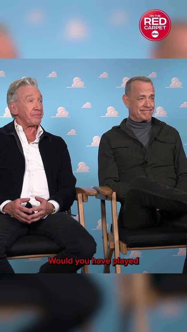 Not only did Tom Hanks and Tim Allen not know about the Taylor Swift song in "Toy Story 5," they also didn't know this about their original Woody and Buzz designs!Watch "Toy Story 5" in theaters June 19. #ToyStory5 #TaylorSwift #TimAllen #TomHanks by @ontheredcarpet
