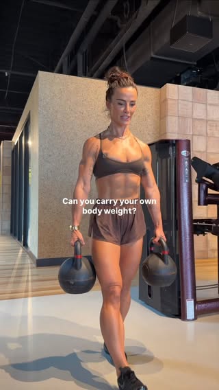 Your weight is just a number.

Can you carry it?

Can you push it?

Can you pull it?

Less than 5% (some studies put it closer to 1%) of women can do a strict pull up. Yet upper-body strength isn’t about performing an impressive exercise like pull-ups. It’s what that translates to!

It’s about catching yourself when you fall.
Getting yourself off the floor.
Carrying your luggage, your groceries, your child, your life.

Strength is what keeps you capable. The ability to move your body today is often the ability to stay independent tomorrow.

Train with me, Mind and Body Strong, WeRise App, Iink in BIO