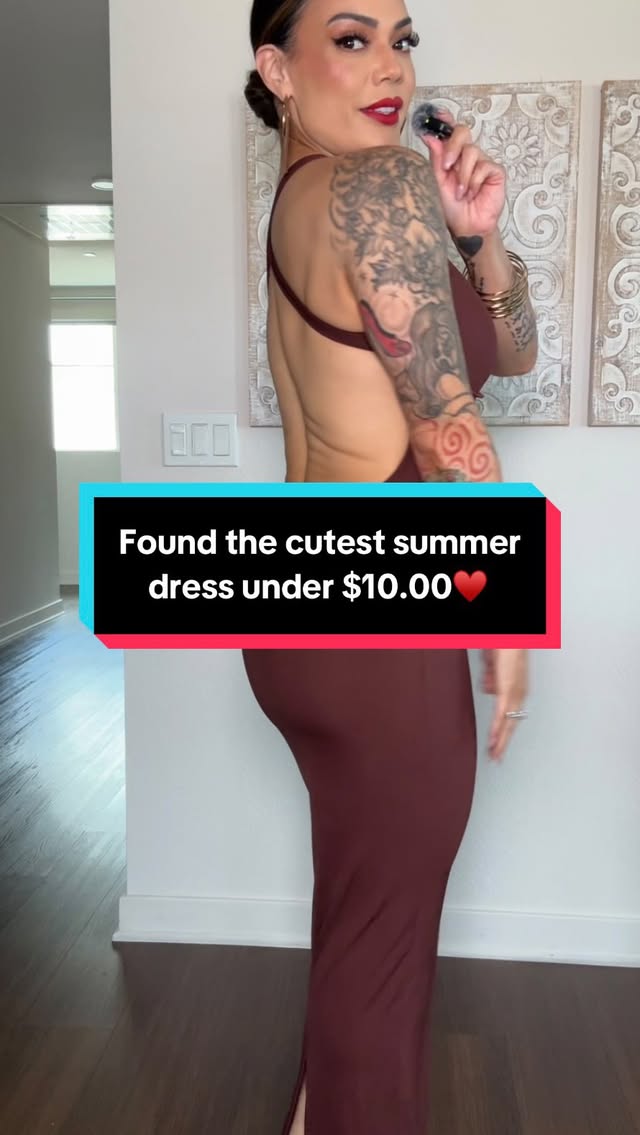 Under $10 has got to be one of my best finds!! Comment “BACKLESS” and I’ll DM you the purchase link🥰