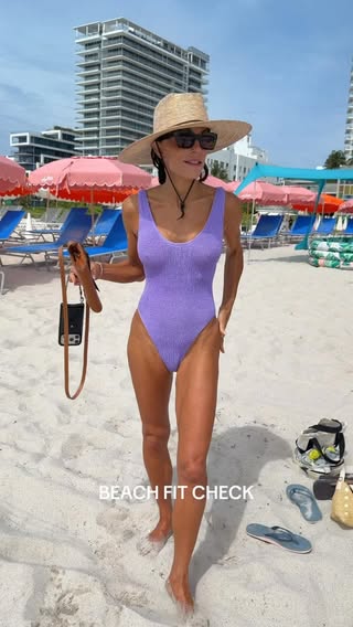 Morning beach swim fit check. Comment SHOP and i’ll send you the link  #beachoutfit #fitcheck #yourewelcome
