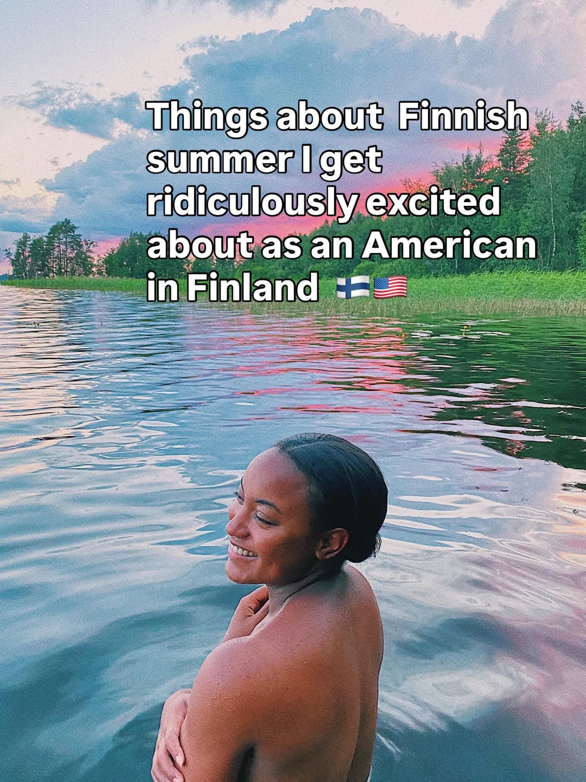 My 9th time experiencing a Finnish summer & here are a few of my favorite things I still get so excited about 🥹 what’s your favorite?

Having 4 distinct seasons here hasn’t gotten old yet. Bring on the midsummer magic ✨ 

Post inspired by @madelineraeaway ‘s version in Sweden💙

.
.
.
.
.
.
#finland #finnishsummer #nordicsummer #suomenkesä❤️ Nordic life #americaninfinland