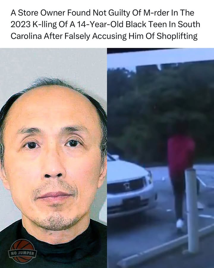A jury in Columbia, #SouthCarolina, acquitted former gas station owner #ChikeiRickChow of m-rder for fatally sh--ting teenage boy #CyrusCarmackBelton, whom he chased after falsely accusing him of stealing water.

Prosecutors acknowledged Carmack-Belton had a semiautomatic pistol, but they say it fell on the ground during the chase and he never displayed or threatened anyone with it before he was sh-t.

Prosecutors said Chow chased the teen more than 130 yards from the store.

via @lawandcrime
•@aintyoumalcom