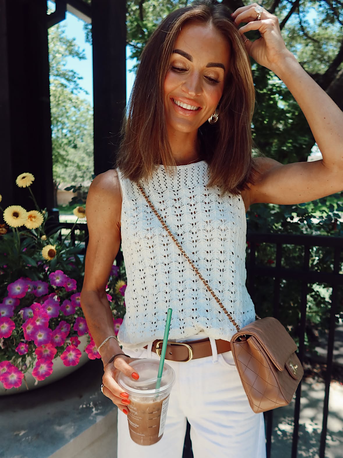 Sunday things 🤍☀️☕️🌸 comment SHOP and I’ll send you the outfit details! Happy Sunday friends! ✨ @shop.ltk https://liketk.it/6eDzF #liketkit