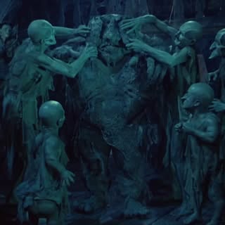 Viy (1967, 1hr 16mins) Streaming for Family Members on Eternal.tv & Apps in North America.

An Orthodox priest on monastery holiday kills an old witch in a remote village, who turns into a beautiful young woman. Her dying wish is for him to watch over her wake for three nights in the village, with terrors occurring and his faith waning as he reads prayers on overnight watch.

Directed by Georgi Kropachyov & Konstantin Ershov. 
Presented with @severinfilms
