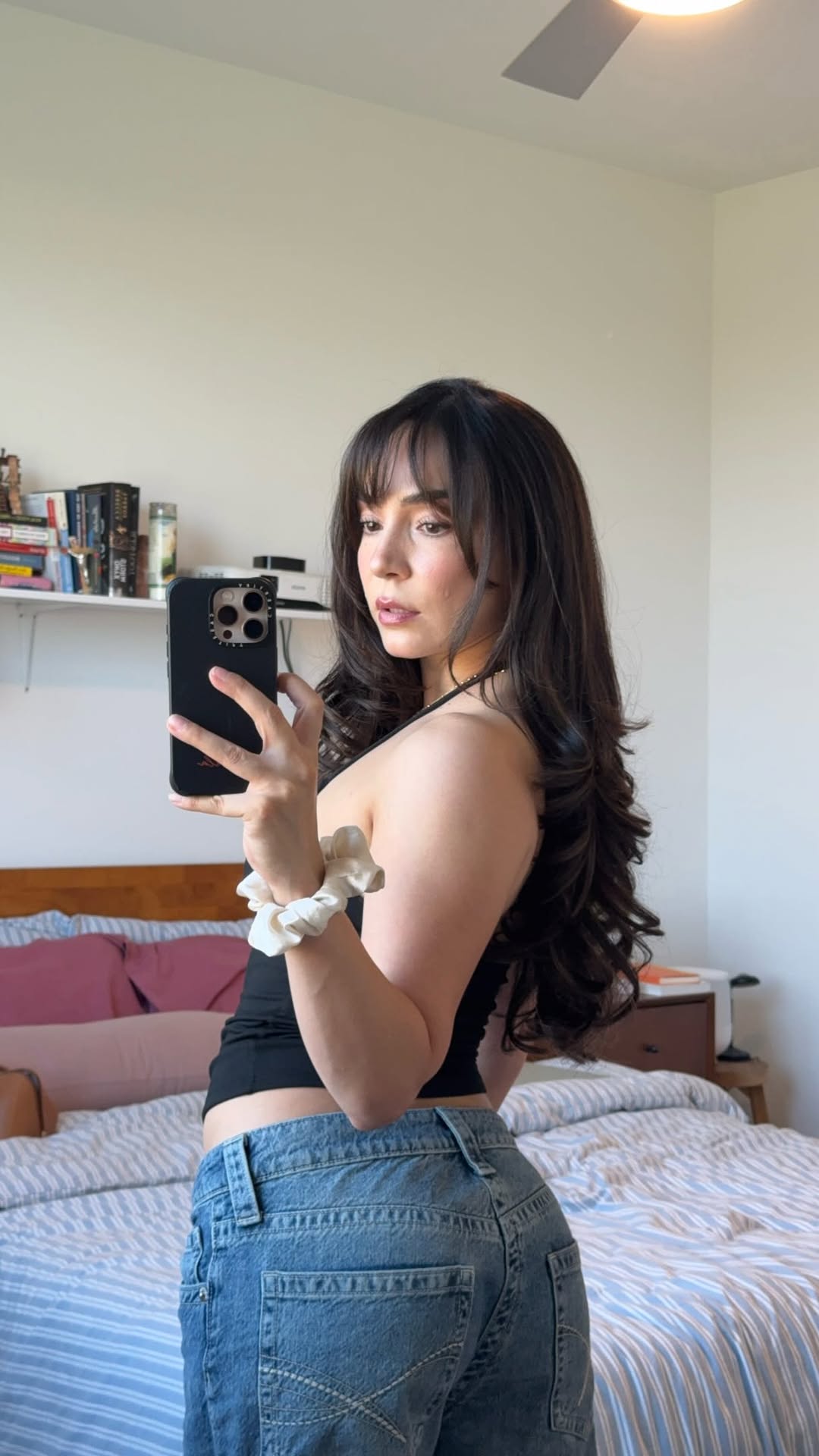 Quedé ENAMORADA de mi cabello…ya necesitaba un cambio y este fue perfecto 🥰💖 Gracias a la mejooorrr @glam_jrenee.x 💅🏻