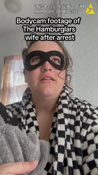 Bodycam footage released of The Hamburglars wife following his arrest for grand burger larceny. #lol #funny #parody #satire #comedy