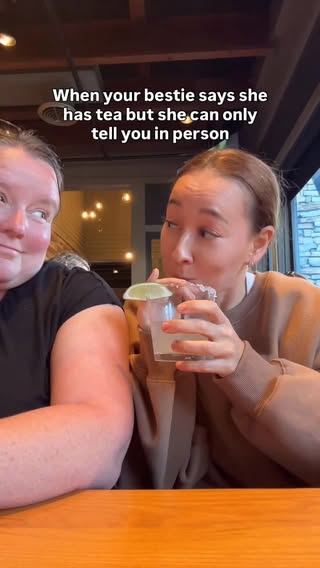 Spill the 🍵 girl 🤣