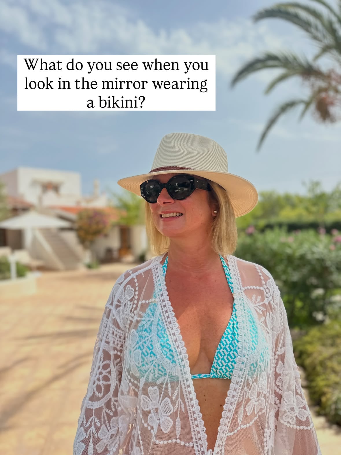 What do you see when you look in the mirror in a bikini 👙

I am more confident in my body now than I was in my 20s even though I was much slimmer back then, but the difference now is that I don’t care as much what others think.

Most people are far too busy worrying about how they look to be worrying about me. And even if someone did have an opinion, does it really matter? I doubt very much they’d come over to me and say anything!

I love a swimsuit but I’m not giving up my bikinis any time soon, I want a proper (almost) all over tan and that includes my tummy, I also feel more comfortable when it is hot and there is less struggle with bathroom visits 😉

I collect bikinis 🤣 some are high end, some are high street, I prefer colour and I prefer a tie side brief (sorry but if there is no digging in then it is more flattering IMO)! I always size up!

So yes, I’ll be wearing the bikini first in the South of France then in Sardinia and always in my garden.

Being smaller doesn’t guarantee body confidence by the way!  I am a 10-12 and I still have my hangups – do you wear a bikini?

Love Michelle xx

Bikinis are from @naia_beach @vixswimwear @beachcafeuk @marksandspencer 

Bikini confidence | body confidence in midlife | wear the bikini | ignore what others think | never too old | holiday outfits | holiday swimwear | sunbathing in a bikini | there are no fashion rules |