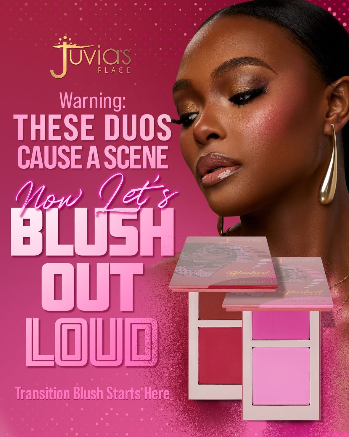 The blush everyone keeps talking about. 💖
One swipe and you’re officially part of the #BlushOutLoud movement!  Click the link in the bio to enter.