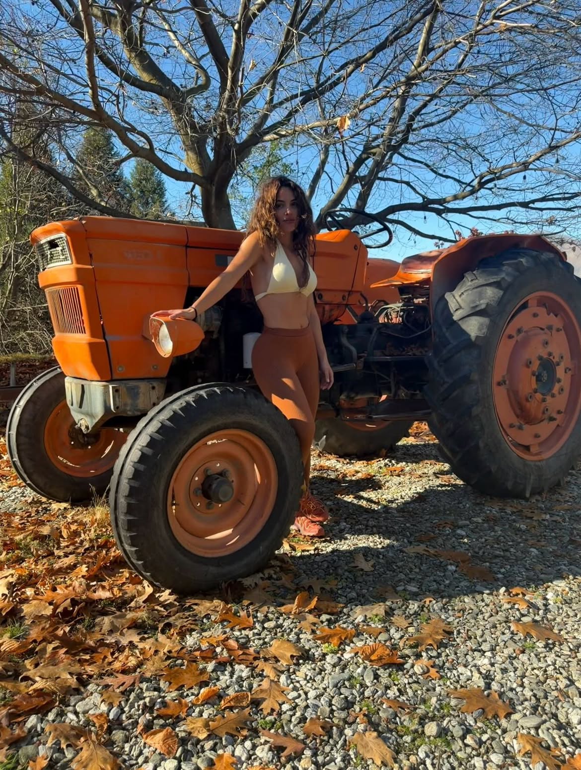 Her name is FIFI and I’m madly in love with her so be nice. I’m a tractor mom now !!