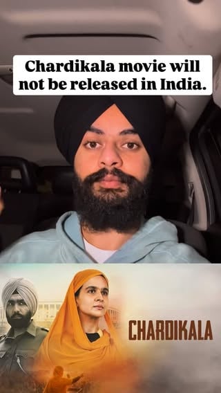 Chardikala movie has been stopped from releasing in India, assi ki kr rhe aa?
